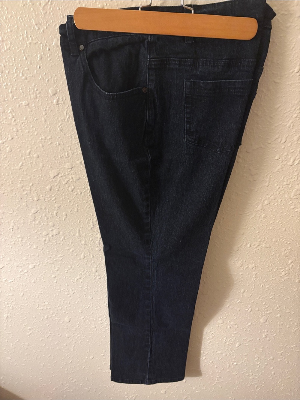 Diane Gilman Dark Indigo Straight Leg Jeans